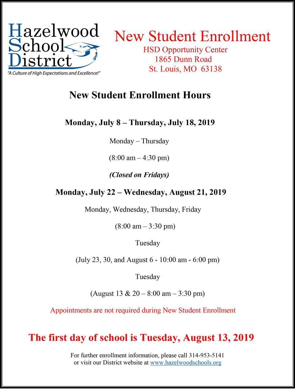 New Student Enrollment 